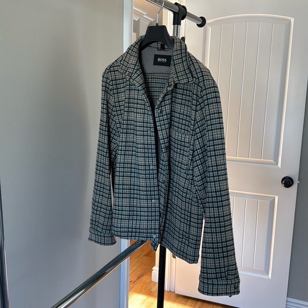 Hugo Boss Wool Short Oversized Jacket size M